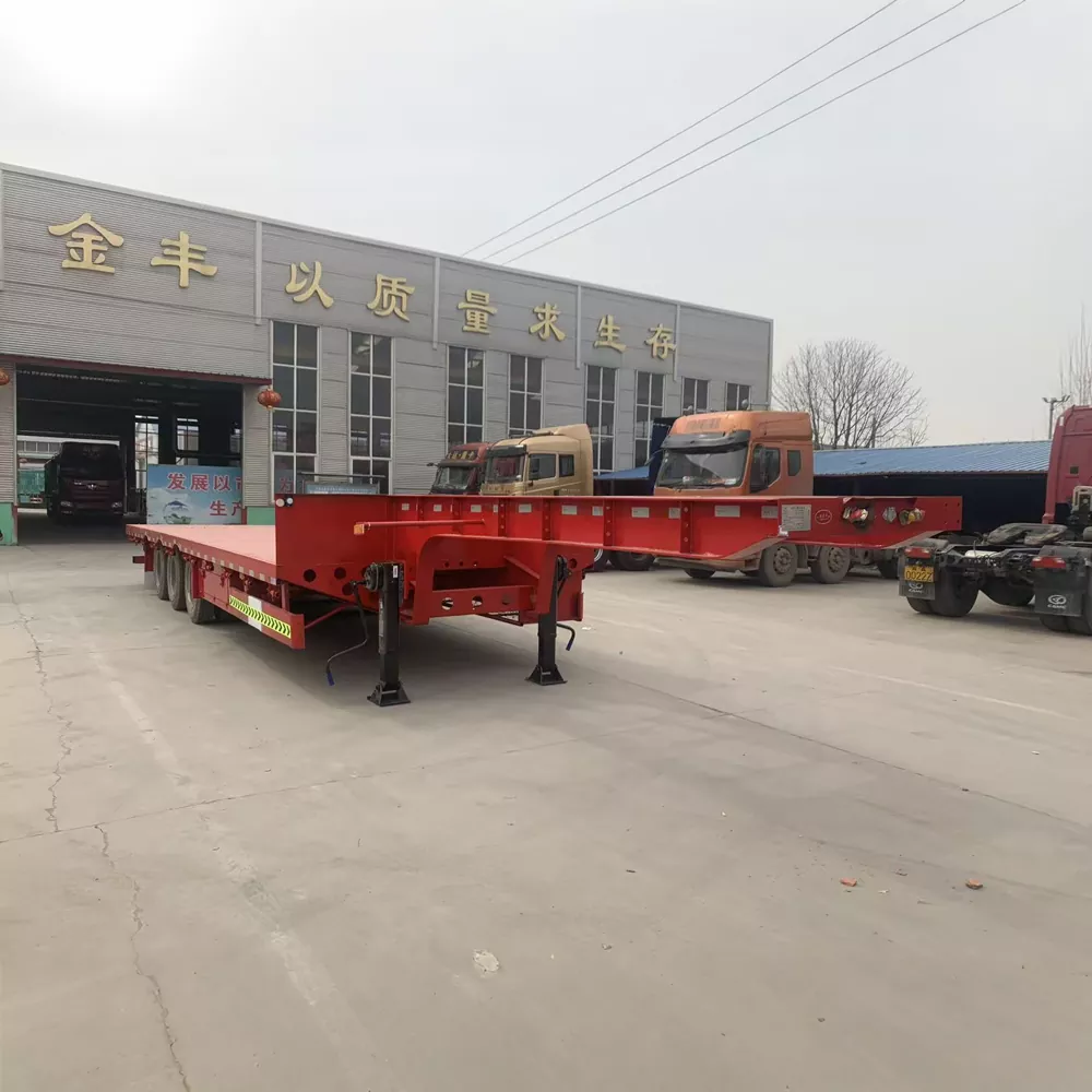 17,5M High-Low Papan Semi-Trailer