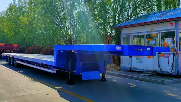 Semi-trailer dek dhuwur sing entheng ndadékaké logistik sing efisien