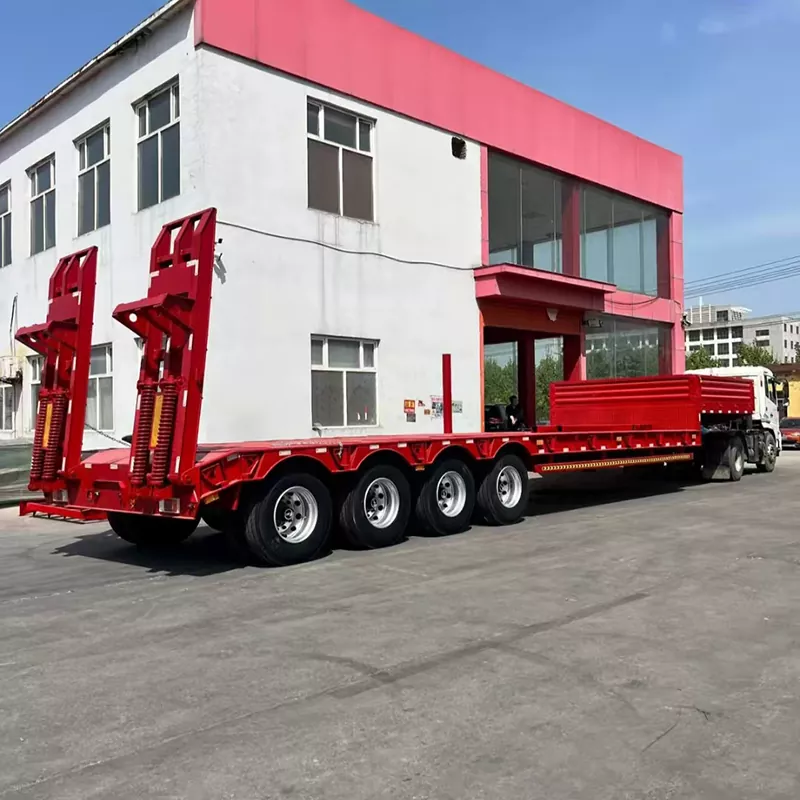 3-Axle Lowboy Semi-Trailer
