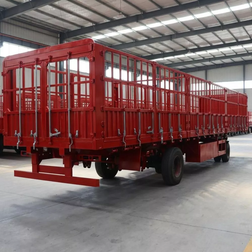 Container Transport High-Low Bed Semi-Trailer