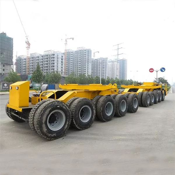 Heavy-Tugas Wide-Body Beam Transport Semi-Trailer