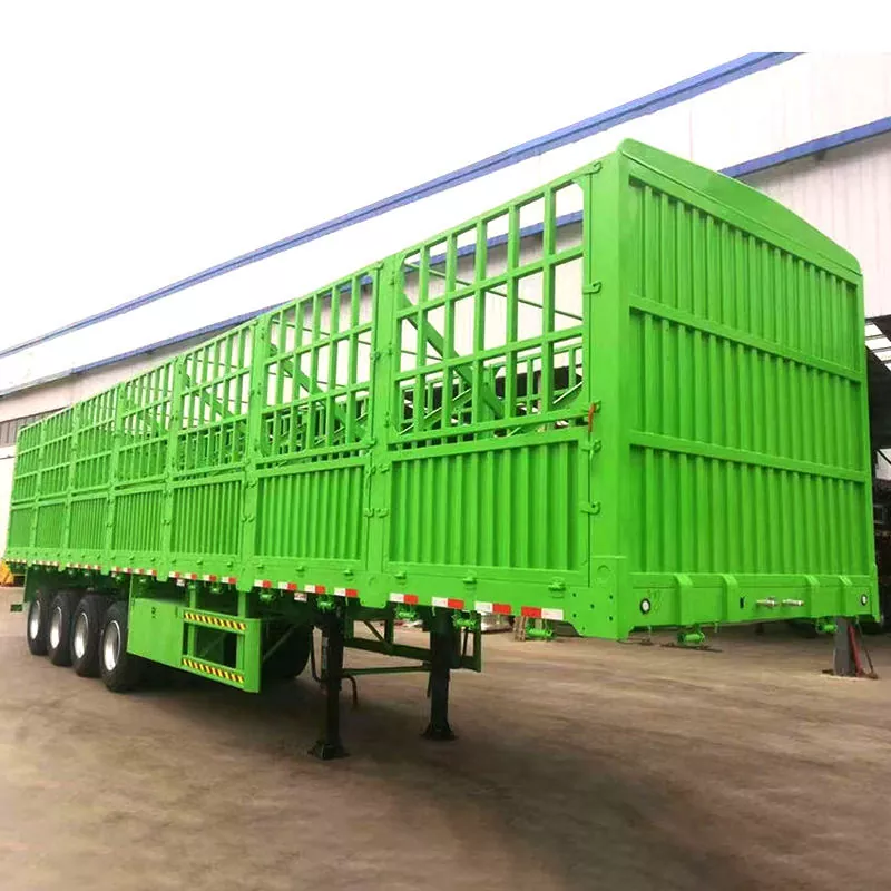 High-Gooseneck Stake / Pager Semi-Trailer