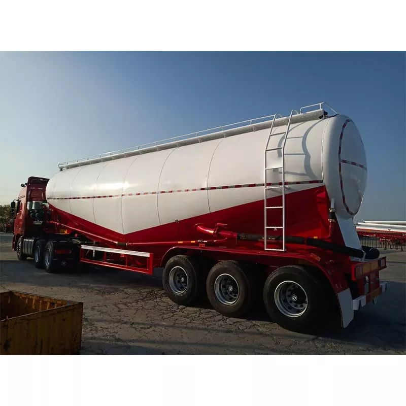 Horisontal Powder Tank Semi-Trailer