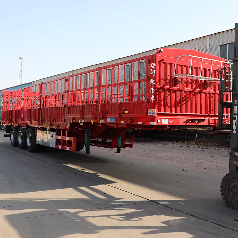 Stake Gooseneck entheng / Pager Semi-Trailer