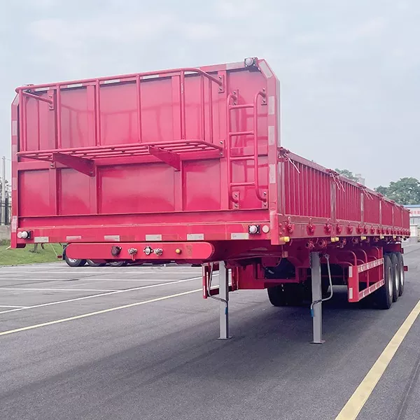 Semi-Trailer Dump Side-Tipping entheng Semi-Trailer Dump Side-Tipping entheng