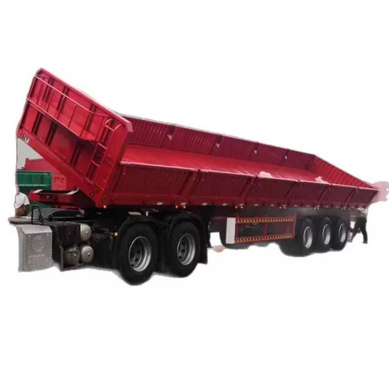 Single-Side-Tipping Dump Semi-Trailer