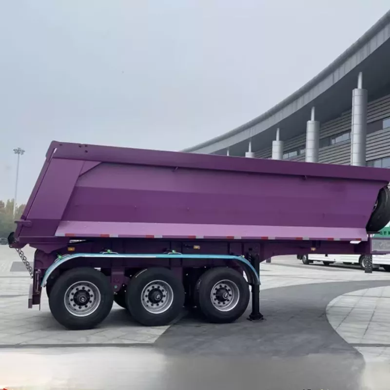 U-Box Rear-Tipping Dump Semi-Trailer U-Box Rear-Tipping Dump Semi-Trailer