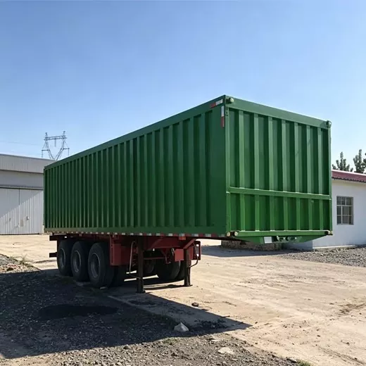 Widened Enclosed Box Semi-Trailer